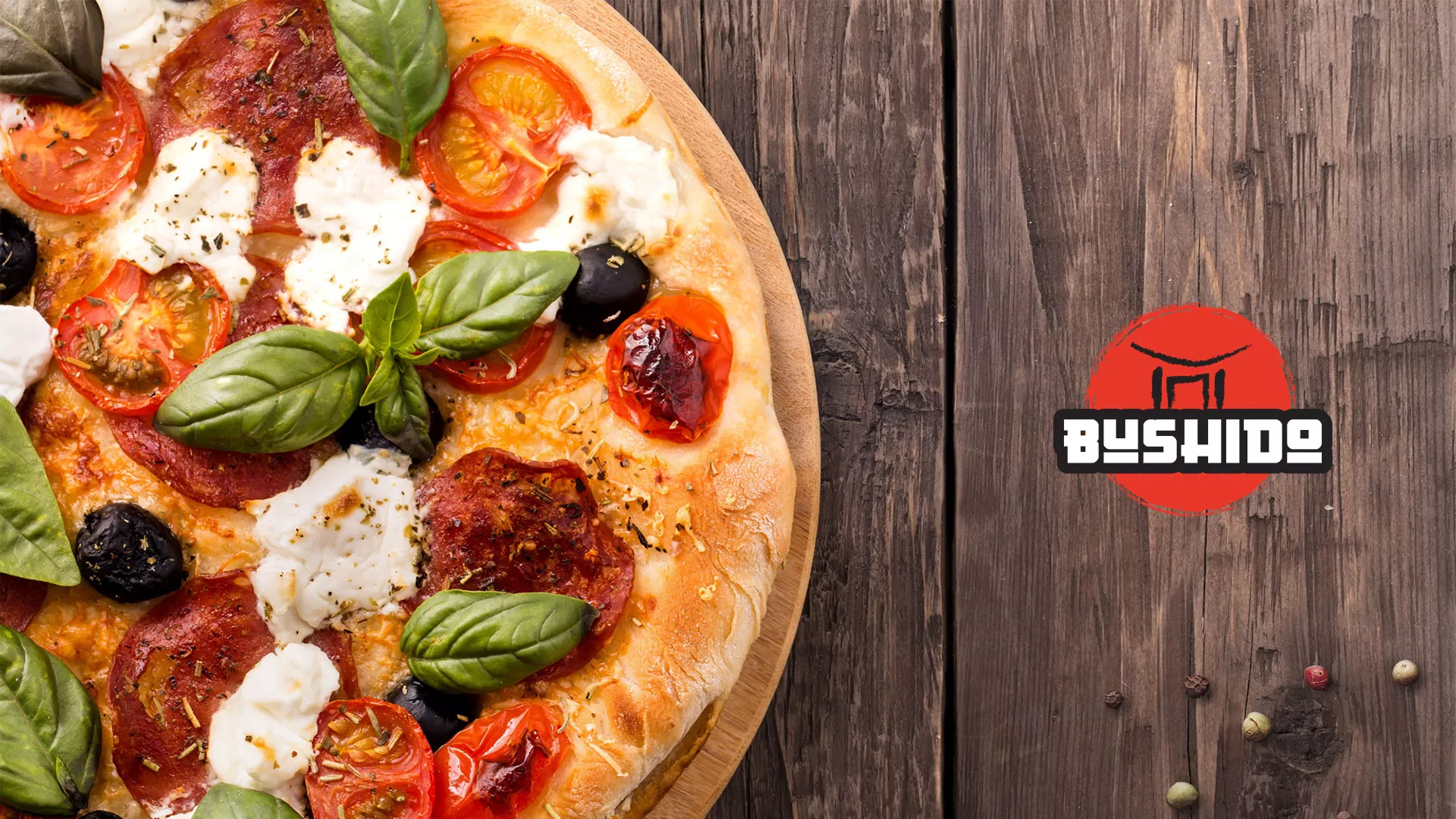 Разработка сайта для пиццерии «BUSHIDO» в Жирновске